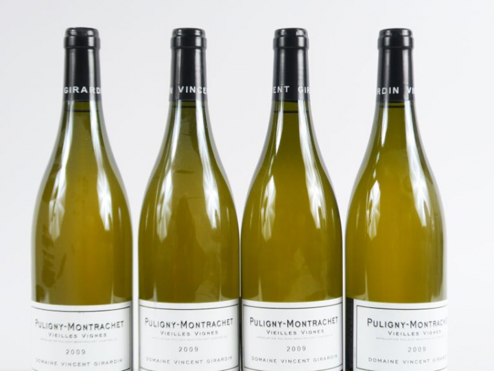 4 BOUTEILLES PULIGNY MONTRACHET 'VIEILLES VIGNES' DOMAINE VINCENT GIRA