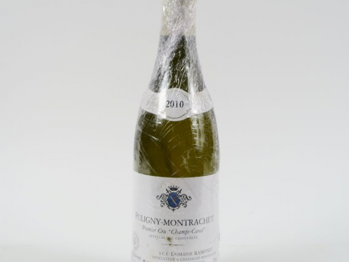 1 BOUTEILLE PULIGNY MONTRACHET 1er CRU 'CHAMPS CANET' DOMAINE RAMONET 