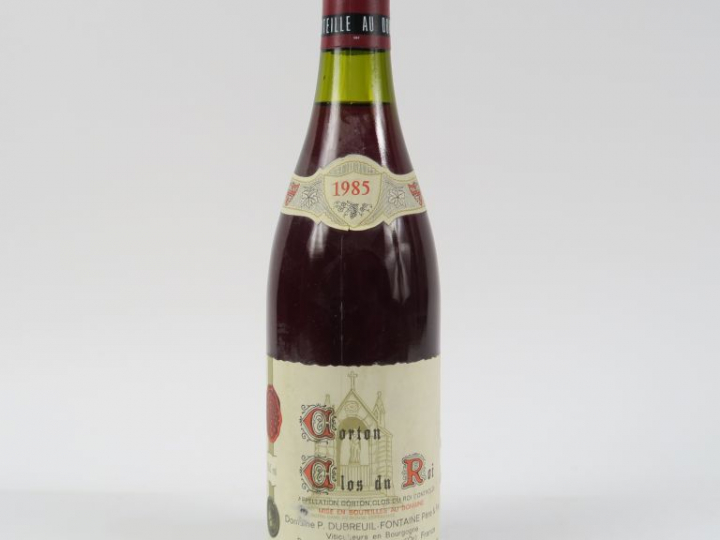 1 BOUTEILLE CORTON CLOS DU ROI DOMAINE DUBREUIL FONTAINE - 1985 - 2,5 