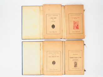 Vente aux enchères Recueil Collection de la politique de Pékin 1934 Essai sur Lipo 1934 S