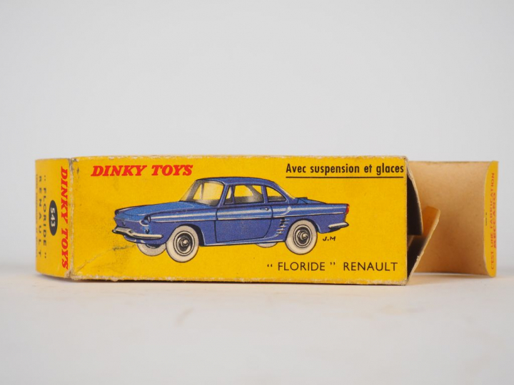 Renault Floride référence 543  état d'usage boite état d'usage.