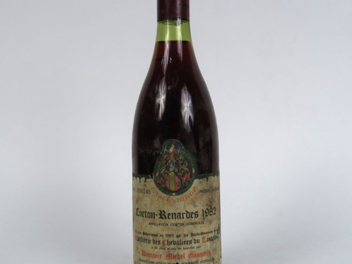 1 BOUTEILLE CORTON RENARDES MICHEL GAUNOUX - 1982 - EA