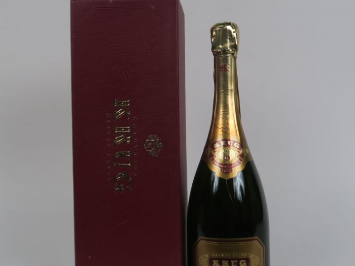 1 BOUTEILLE CHAMPAGNE KRUG 'GRANDE CUVEE' - COFFRET