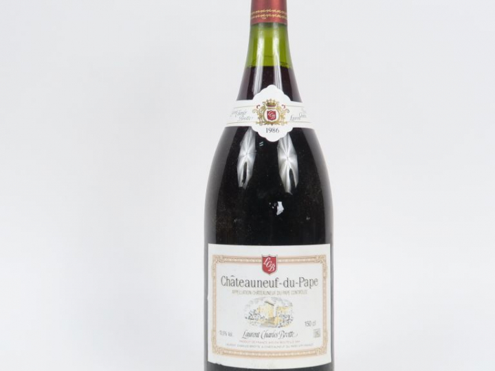 1 MAGNUM CHÂTEAUNEUF DU PAPE LAURENT CHARLES BROTTE - 1986 - CBO