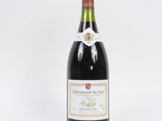Vente aux enchères 1 MAGNUM CHÂTEAUNEUF DU PAPE LAURENT CHARLES BROTTE - 1986 - CBO