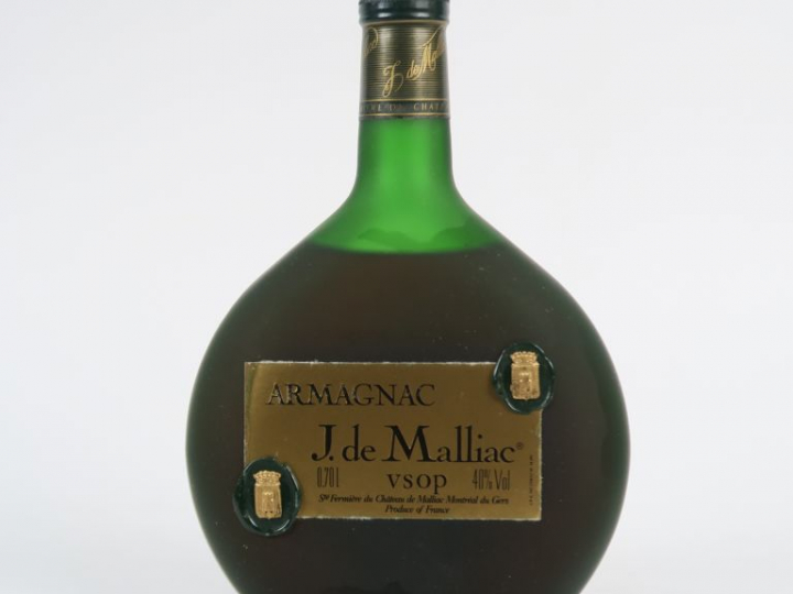 1 BOUTEILLE ARMAGNAC J. DE MALLIAC VSOP