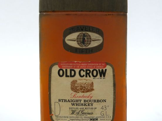 1 VIEILLE BOUTEILLE WHISKY OLD CROW