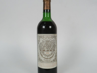 Vente aux enchères 1 BOUTEILLE BARON DE PICHON LONGUEVILLE GCC PAUILLAC - 1974 - MEP/ELT