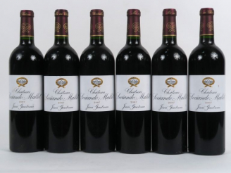 Vente aux enchères 6 BOUTEILLES CHÂTEAU SOCIANDO MALLET HAUT MEDOC - 2007