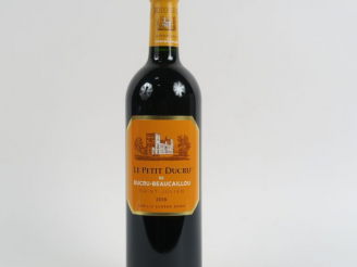 Vente aux enchères 1 BOUTEILLE LE PETIT DUCRU DE DUCRU BEAUCAILLOU SAINT JULIEN - 2018