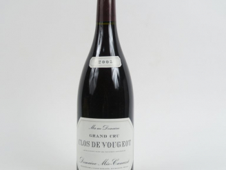 Vente aux enchères 1 BOUTEILLE CLOS DE VOUGEOT DOMAINE MEO CAMUZET - 2005