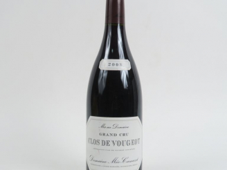 Vente aux enchères 1 BOUTEILLE CLOS DE VOUGEOT DOMAINE MEO CAMUZET - 2008