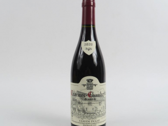 Vente aux enchères 1 BOUTEILLE CHARMES CHAMBERTIN GC CLAUDE DUGAT - 2020