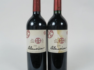 Vente aux enchères 2 BOUTEILLES ALMAVIVA CHILI - 2000 - ELS/1 ET