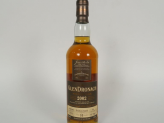 Vente aux enchères 1 BOUTEILLE GLENDRONACH (70cl/58,8°) 'For LMDW / 204 bouteilles' Disti