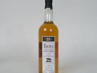 Vente aux enchères 1 BOUTEILLE BRORA (70 cl/56,3°) '7th release / 3000 bouteilles' Distil