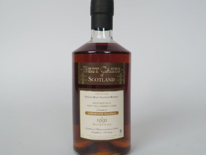 1 BOUTEILLE LINKWOOD (70cl/46°) 'Best Casks' Distillation : 1991 - Emb
