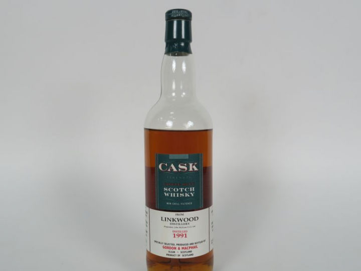 1 BOUTEILLE LINKWOOD (70cl/52,5°) 'Cask strengh / Sherry Butt' Distill