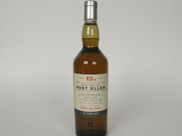 1 BOUTEILLE PORT ELLEN (70cl/52,5°) '12 release / 2964 bouteilles' Dis