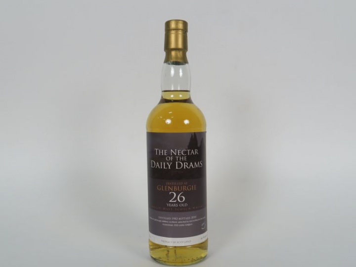 1 BOUTEILLE GLENBURGIE (70cl/48,5°) Distillation : 1983 - Embouteillag