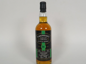 Vente aux enchères 1 BOUTEILLE GLEN ELGIN (70cl/47,8°) 'Authentix Collection / 258 boutei