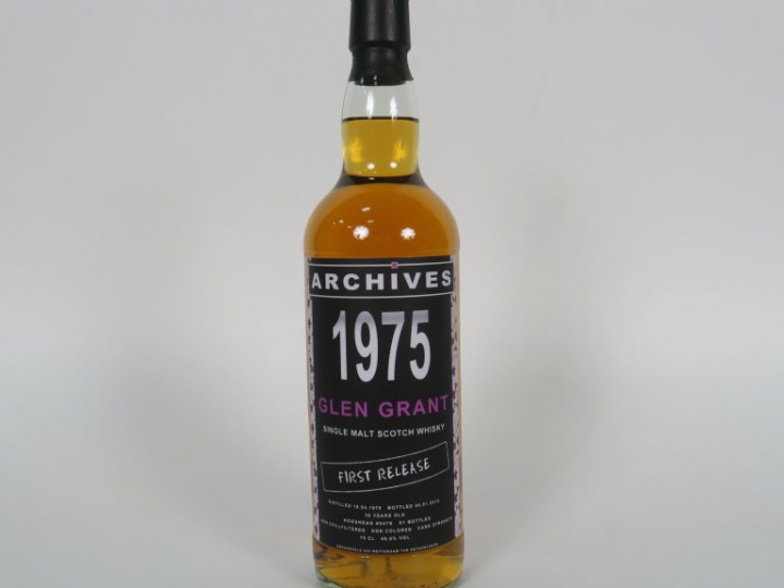 1 BOUTEILLE GLEN GRANT (70cl/46,6°) 'First Release / 81 bouteilles' Di