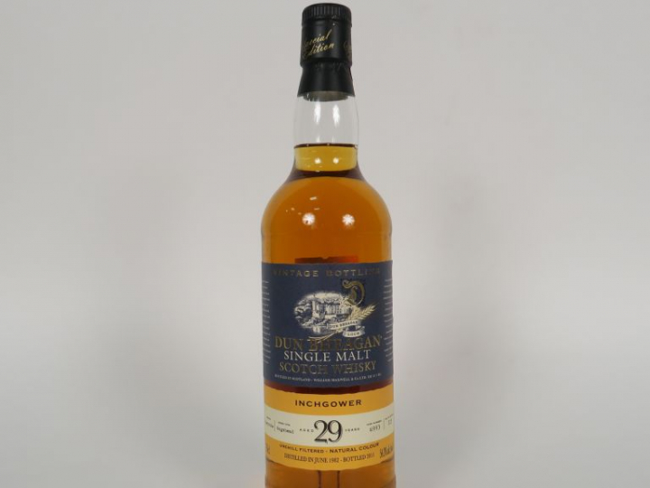 1 BOUTEILLE INCHGOWER (70cl/54,3°) 'Dun Bheagan / 223 bouteilles' Dist