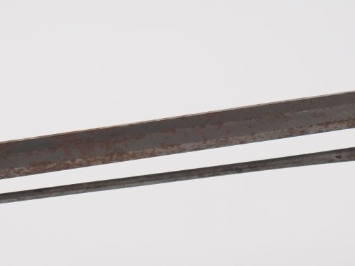 Long et inusuel fusil de chasse monocoup à percussion à canon octogona