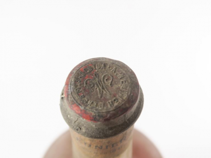 1 TRÈS VIEILLE BOUTEILLE LIQUEUR A LA MANDARINE 'SICILIENNE'  A. MEUNI