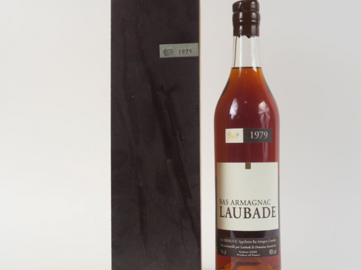1 BOUTEILLE BAS ARMAGNAC CHÂTEAU DE LAUBADE - 1979 - MISE : JUIN 2006