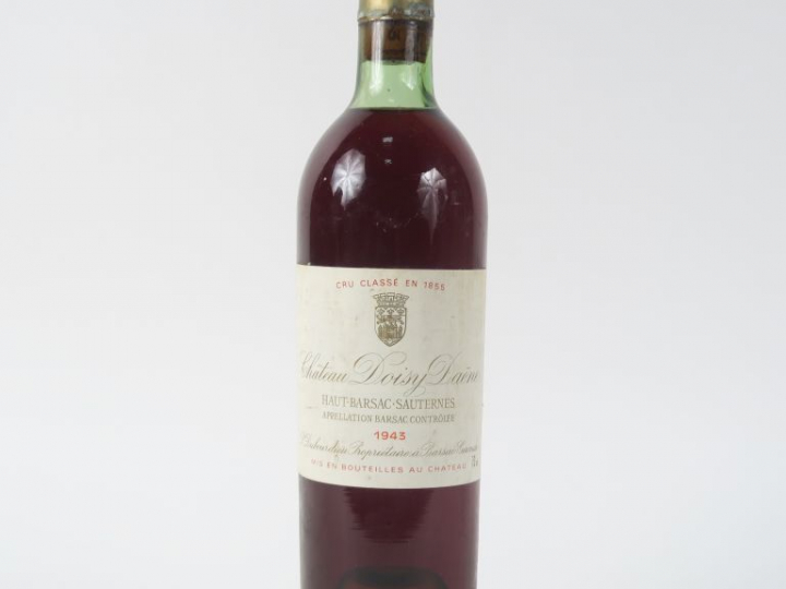 1 BOUTEILLE CHÂTEAU DOISY DAËNE CC SAUTERNES - 1943 - LB
