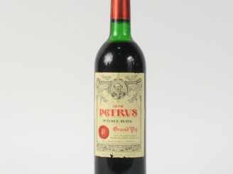 Vente aux enchères 1 BOUTEILLE CHÂTEAU PETRUS POMEROL - 1978 - LB-HEP/ETLA