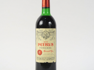 Vente aux enchères 1 BOUTEILLE CHÂTEAU PETRUS POMEROL - 1978 - LB-HEP/ETLA