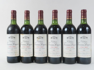 Vente aux enchères 6 BOUTEILLES CHÂTEAU FOURCAS DUPRÉ LISTRAC MEDOC - 1982 - LB
