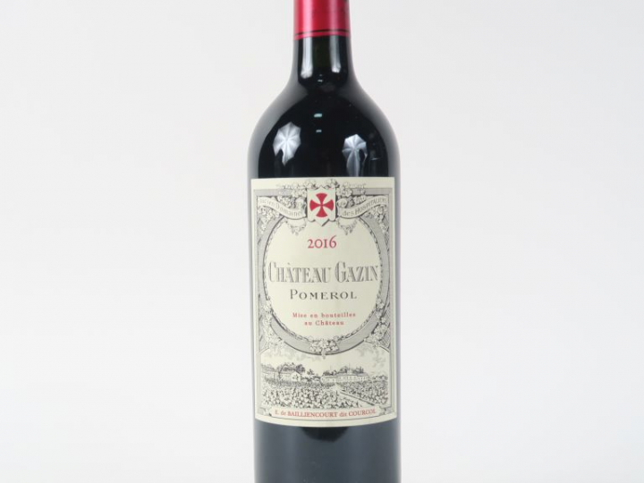1 BOUTEILLE CHÂTEAU GAZIN POMEROL - 2016