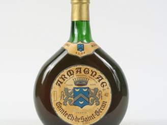 Vente aux enchères 1 BOUTEILLE ARMAGNAC COMTE DE SAINT GÉRAN