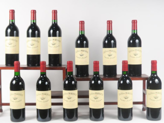 Vente aux enchères 12 BOUTEILLES CLOS DU MARQUIS ST JULIEN - 1986 - CBO - 3 BG