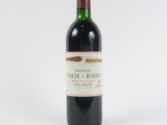 Vente aux enchères 1 BOUTEILLE CHÂTEAU LYNCH BAGES GCC PAUILLAC - 1987 BG/ET