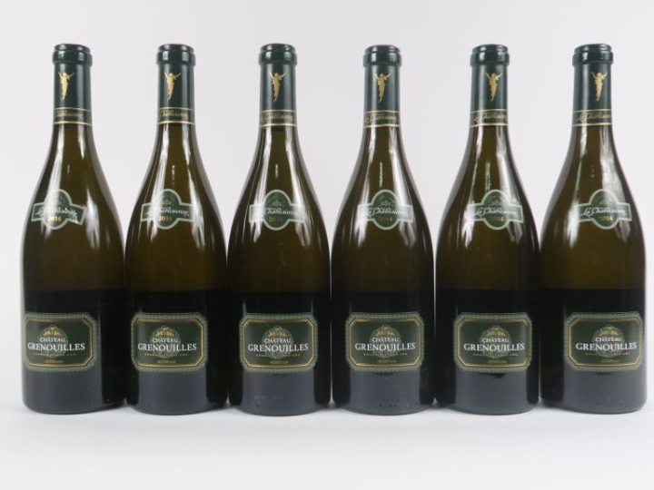 6 BOUTEILLES CHABLIS GC 'CHÂTEAU GRENOUILLES' LA CHABLISIENNE - 2014 -