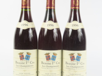 Vente aux enchères 3 BOUTEILLES BEAUNE 1er CRU 'LES CHAMPIMONTS' LYCÉE VITICOLE - 1996