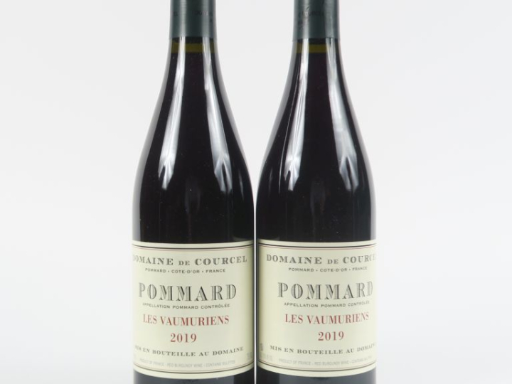 2 BOUTEILLES POMMARD 'LES VAUMURIENS' DOMAINE DE COURCEL - 2019