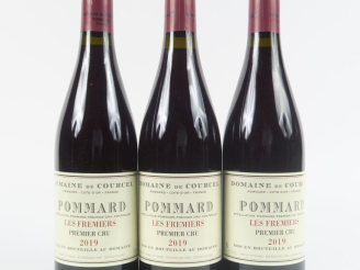 Vente aux enchères 3 BOUTEILLES POMMARD 1er CRU 'LES FRÉMIERS' DOMAINE DE COURCEL - 2019