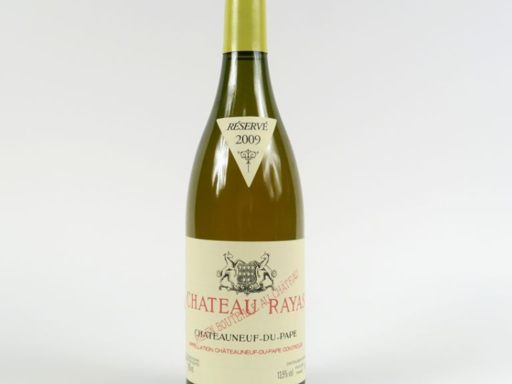 1 BOUTEILLE CHÂTEAU RAYAS BLANC CHÂTEAUNEUF DU PAPE - 2009