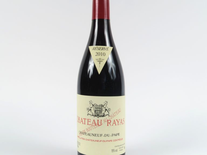 1 BOUTEILLE CHÂTEAU RAYAS CHÂTEAUNEUF DU PAPE - 2010