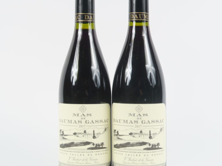 2 BOUTEILLES MAS DE DAUMAS GASSAC ROUGE - 2017
