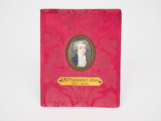 Vente aux enchères Miniature fin XVIIIème - début XIXème. "Portait du vicomte de Gontaut 