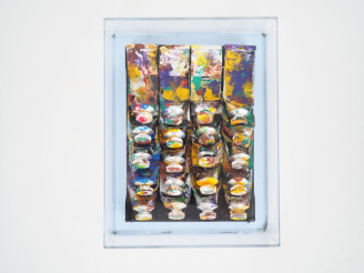 Vente aux enchères Fernandez ARMAN (1928-2005) "Tubes de peinture" Accumulation de tubes 