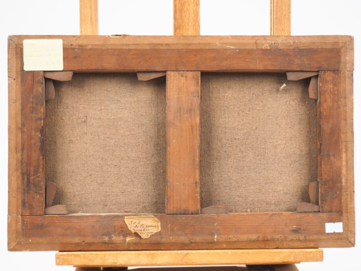 Jules BRETON. "Entrée de Courrières » (rue des Fusillés, Pas-de-Calais