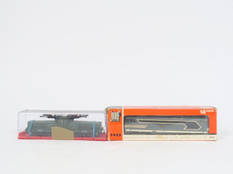 Vente aux enchères Lot de matériel roulant en H0 de marque Jouef comprenant BB 13001 SNCF
