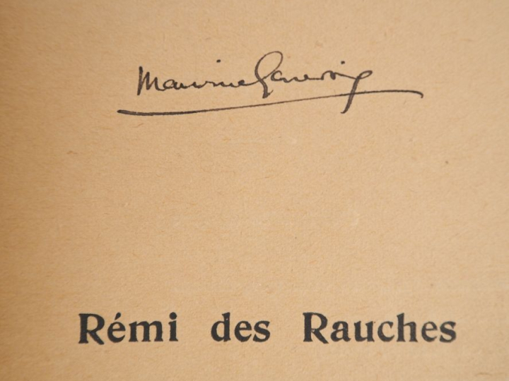 GENEVOIX (Maurice). 4 OUVRAGES (3 avec E.A.S., 1 signé). -	JEANNE ROBE